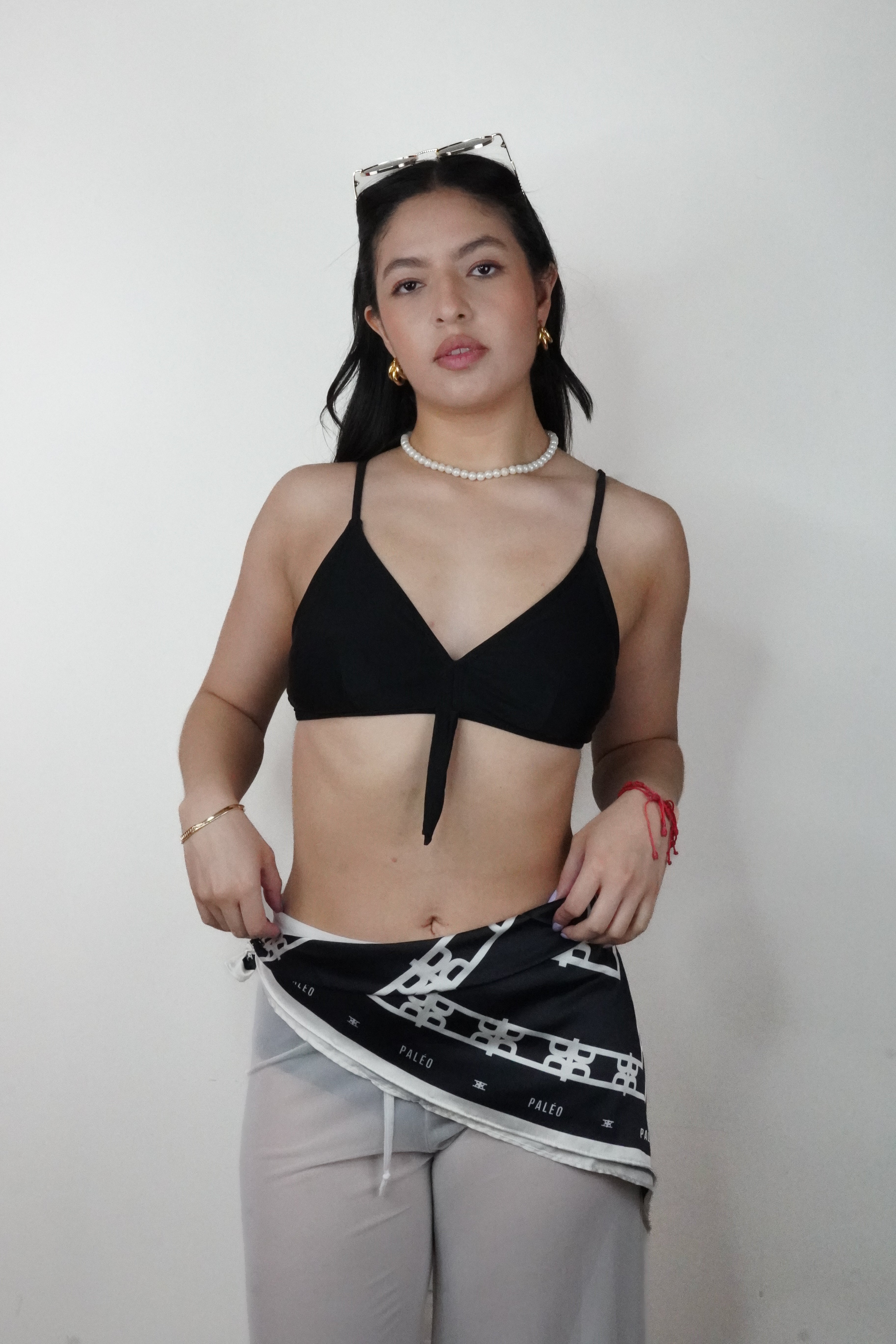 Pañoleta Aurora - Negro